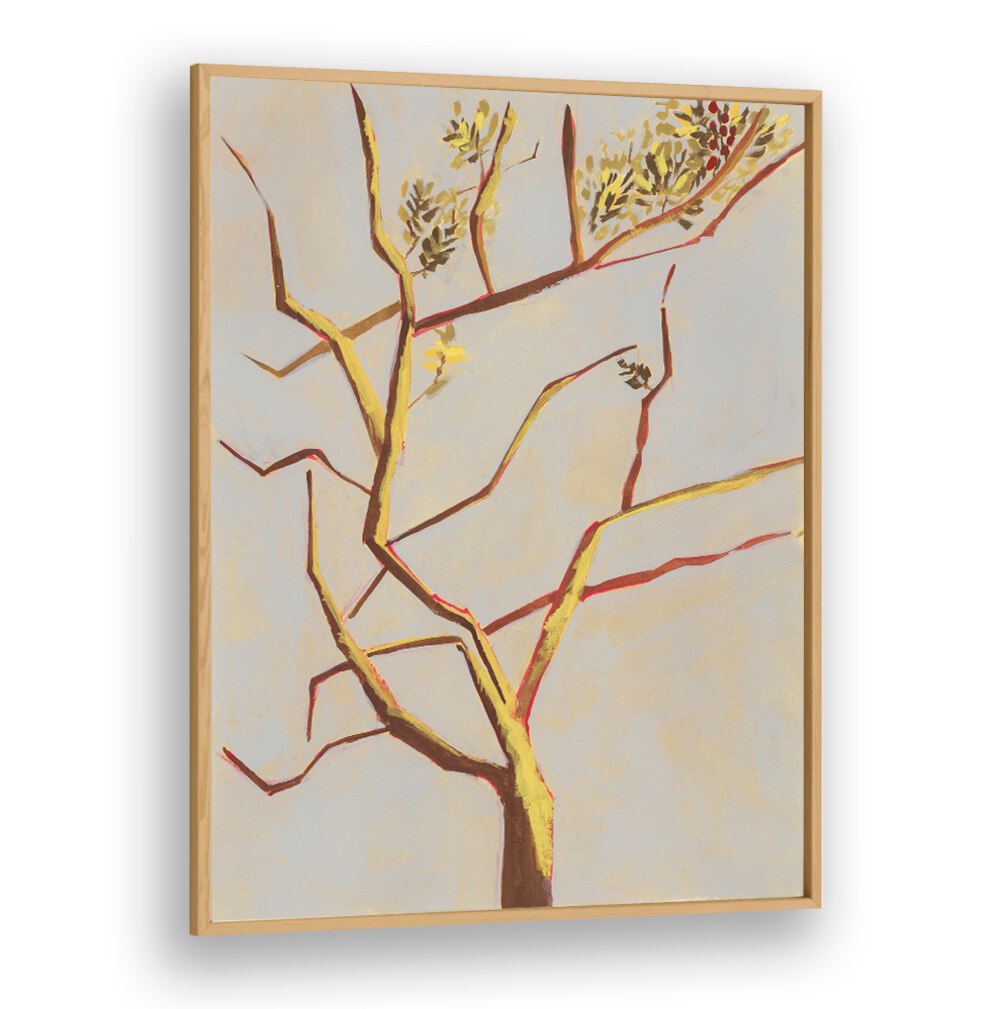 Elegant artwork featuring a tree, capturing the essence of AUTUMN LIGHT, perfect for enhancing your home decor.