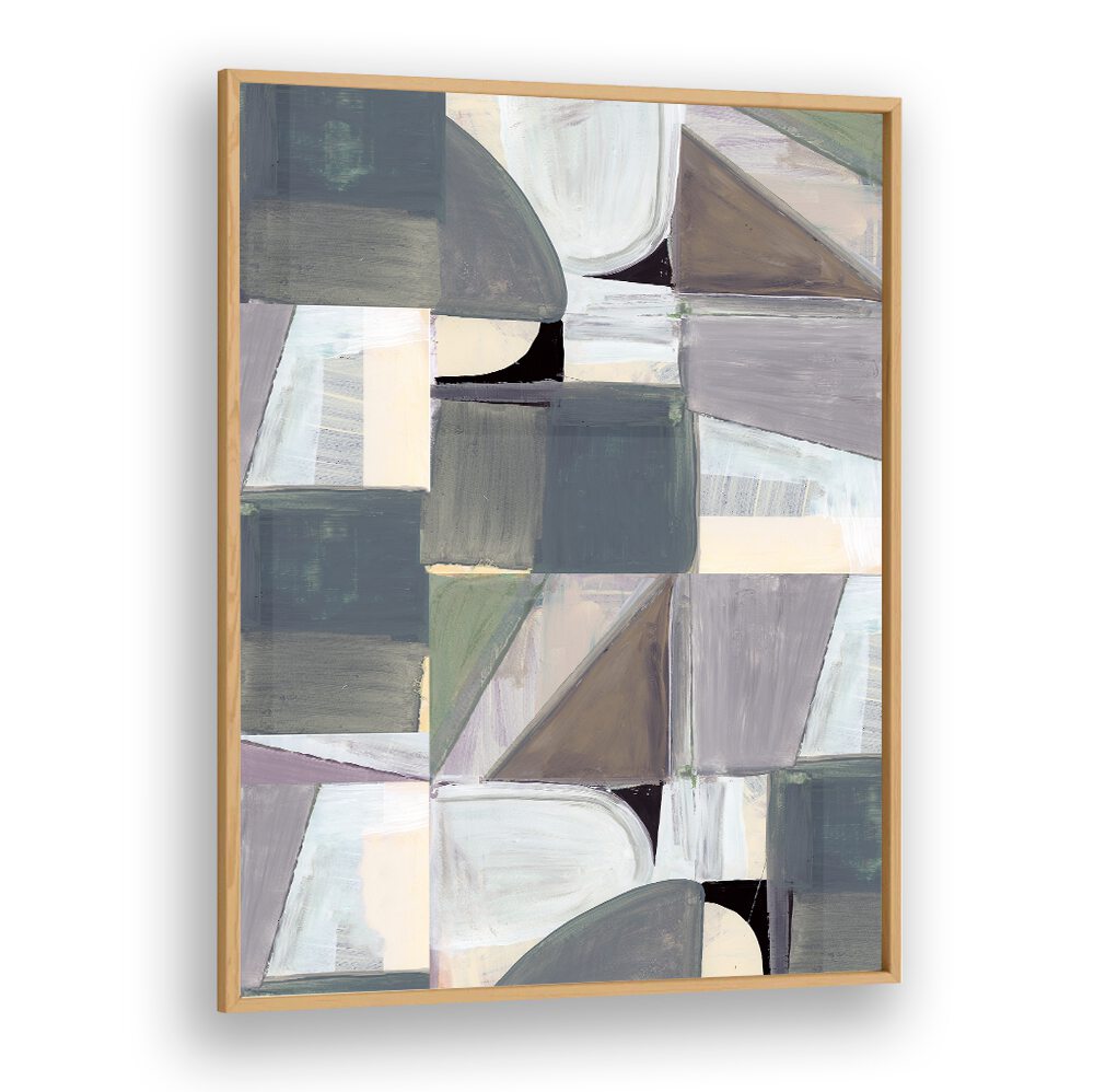 Elevate your decor with ABSTRACT DESATURATE II, stunning ABSTRACT PAINTINGS that blend modern colors and shapes.