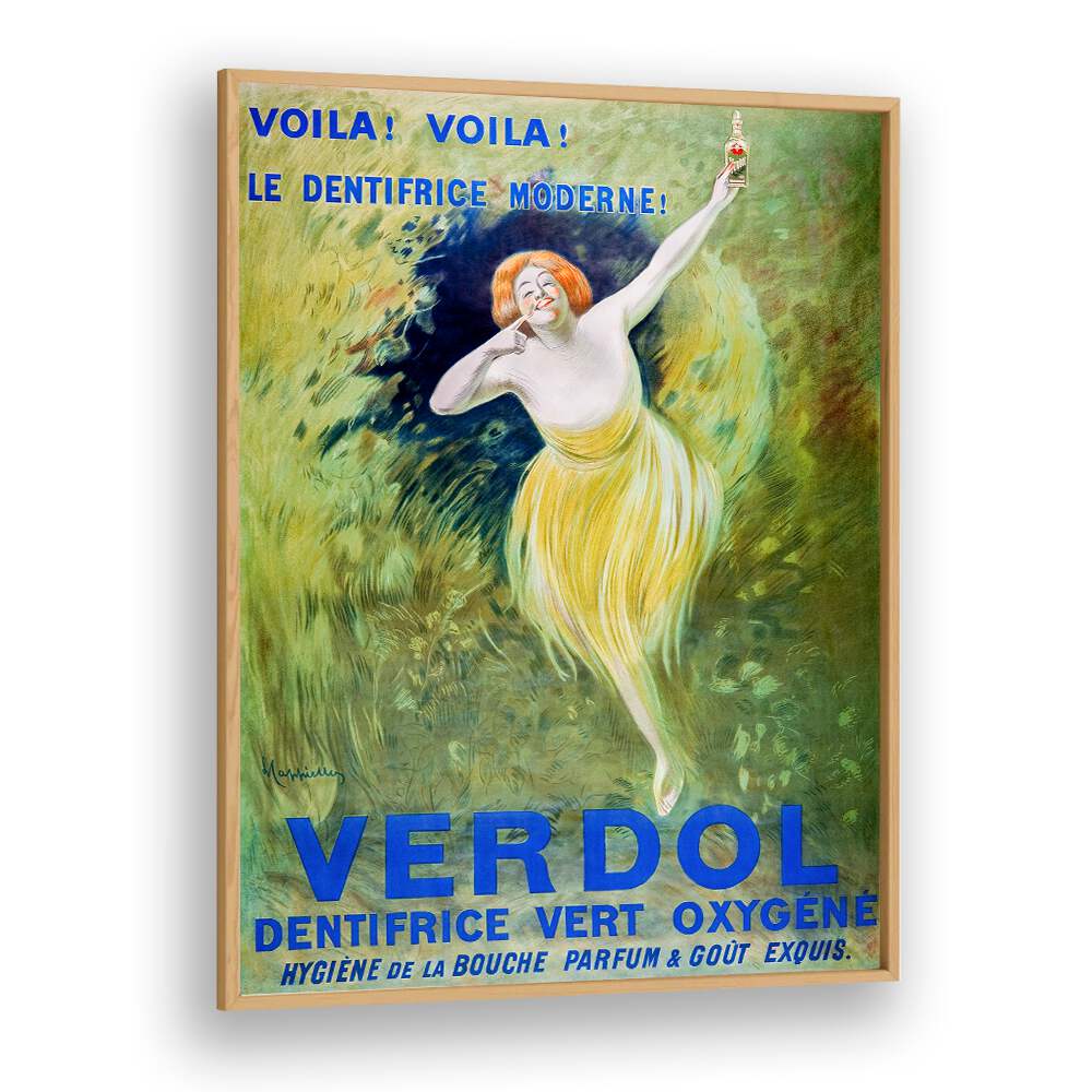 VERDOL, OXYGENATED GREEN TOOTHPASTE (1911) , VINTAGE PAINTINGS