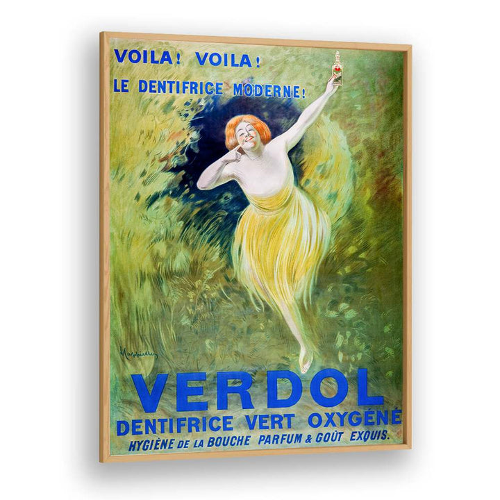 VERDOL, OXYGENATED GREEN TOOTHPASTE (1911) , VINTAGE PAINTINGS