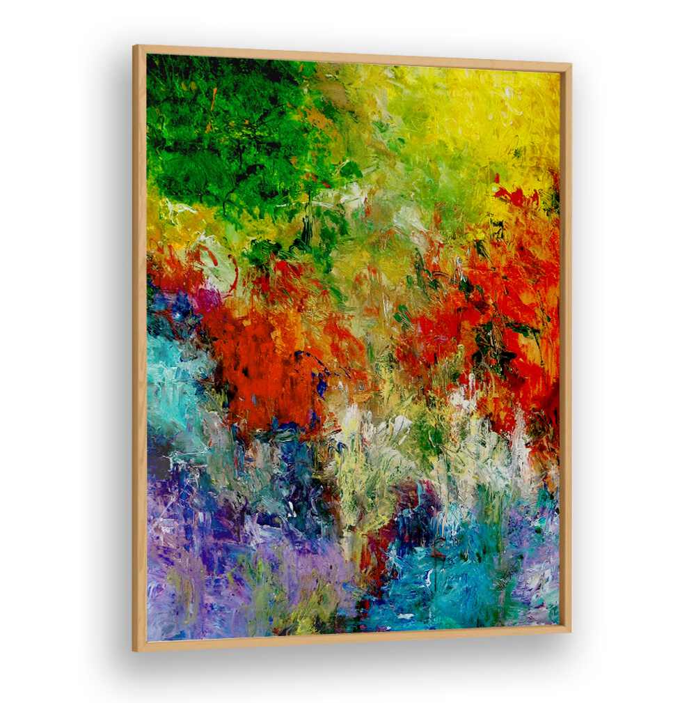 Vibrant ABSTRACTION DESIGN XII, ABSTRACT PAINTINGS enhance any room with modern aesthetics and expressive creativity.