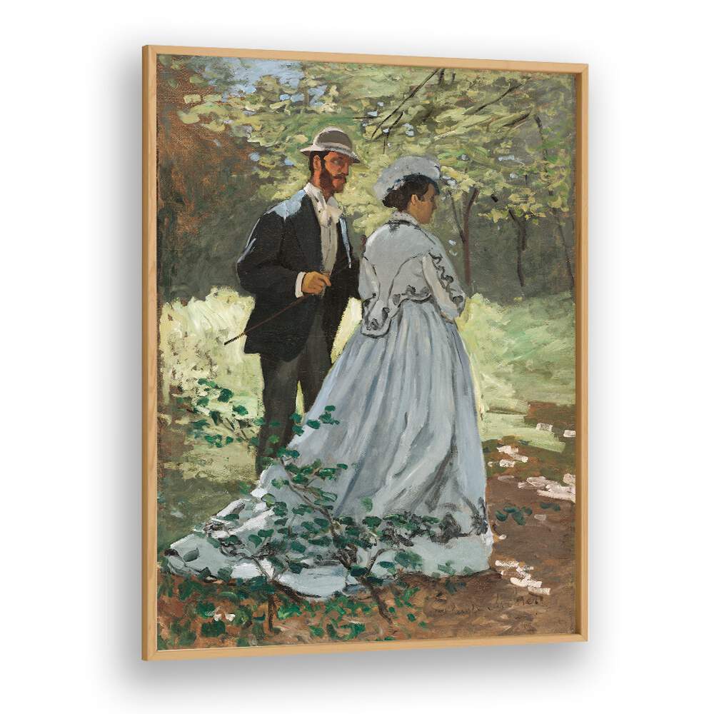 BAZILLE AND CAMILLE (1865) , VINTAGE PAINTINGS