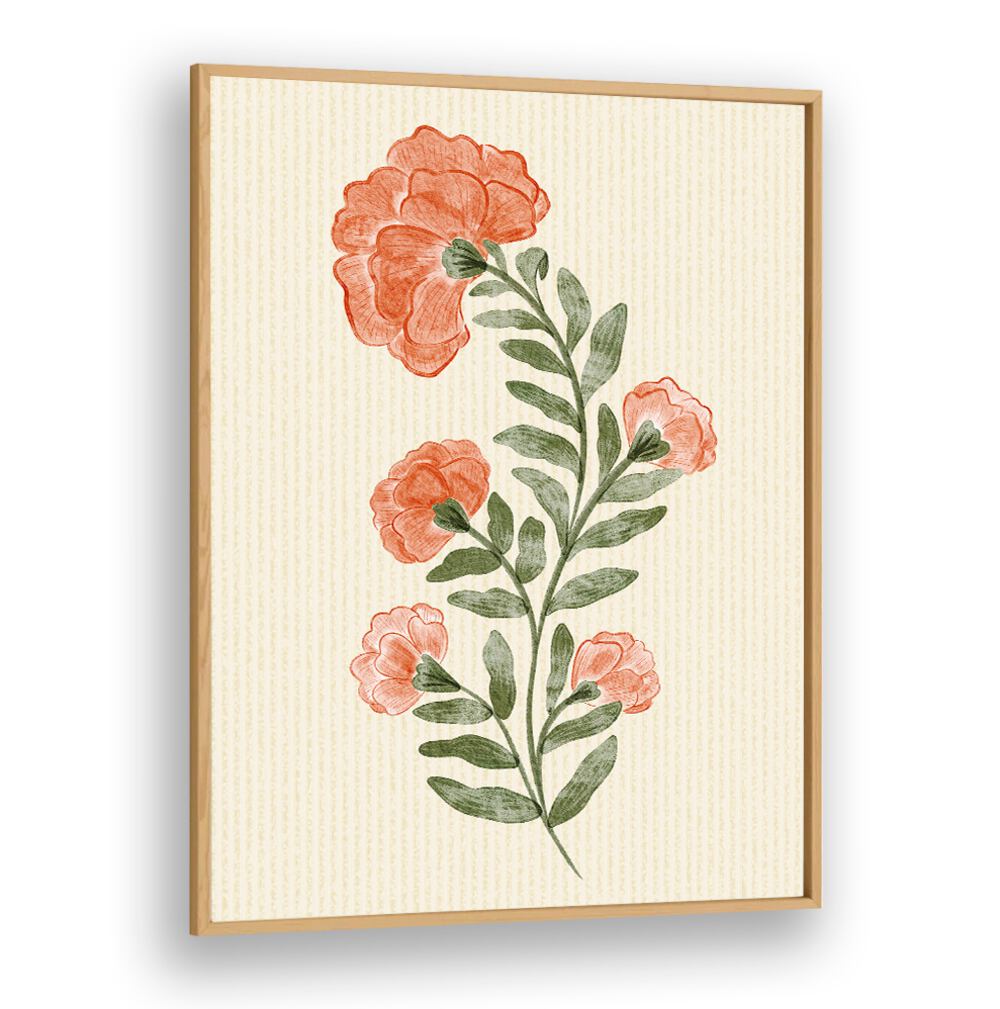 MARIGOLD FLOWERS , FLORAL FLOWER PAINTINGS