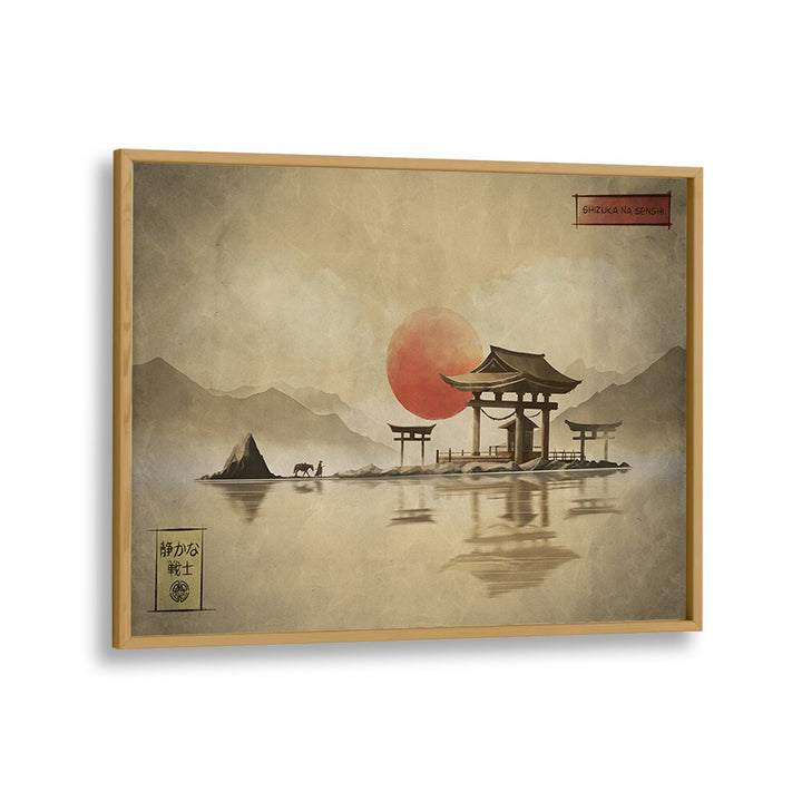 Tranquil SHIZUKA NA SENSH, JAPANESE PAINTINGS in serene colors, perfect for enhancing your space's beauty.