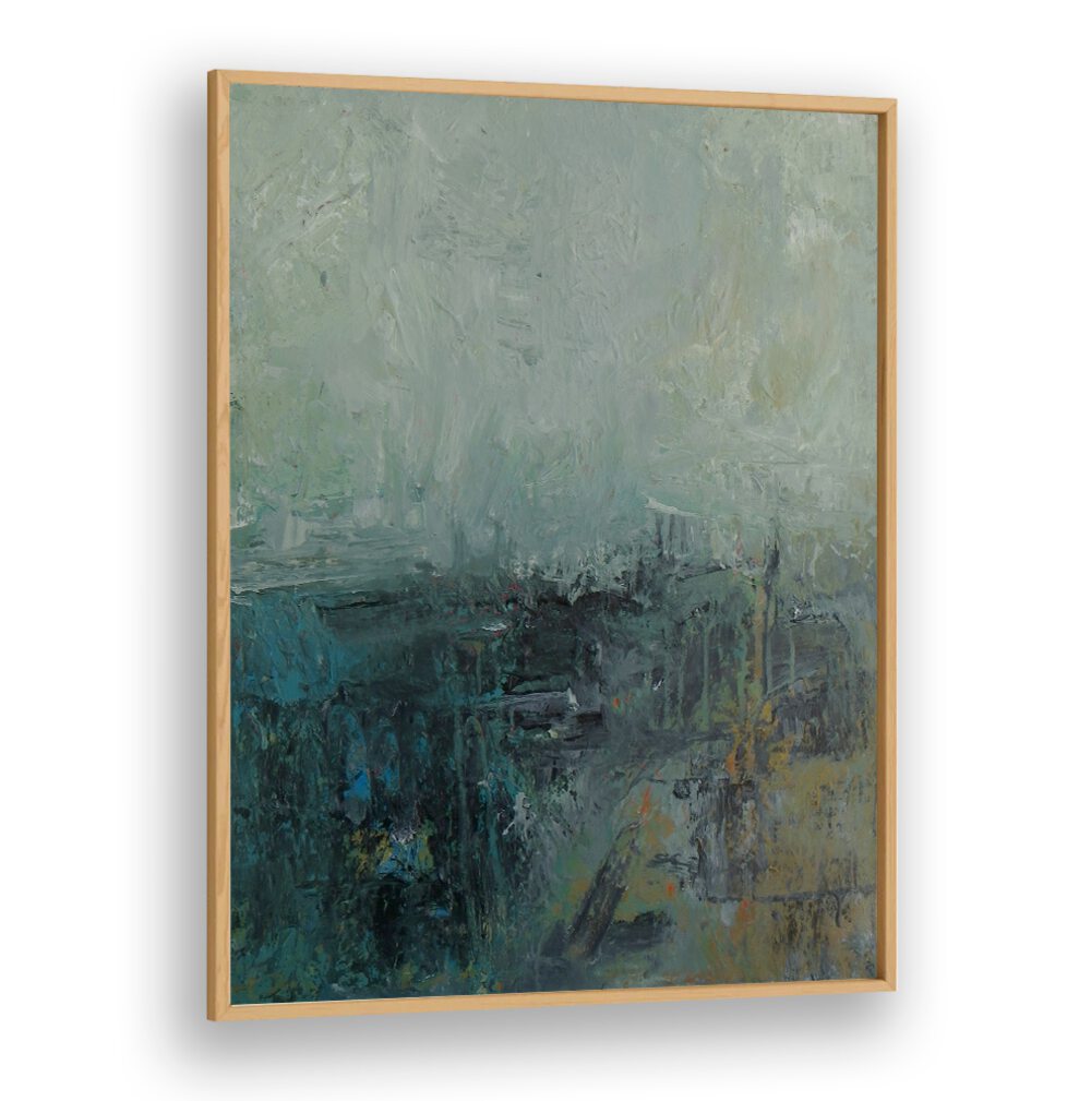 Transform your space with ABSTRACTION DESIGN XIV, a captivating abstract painting showcasing bold colors and textures.