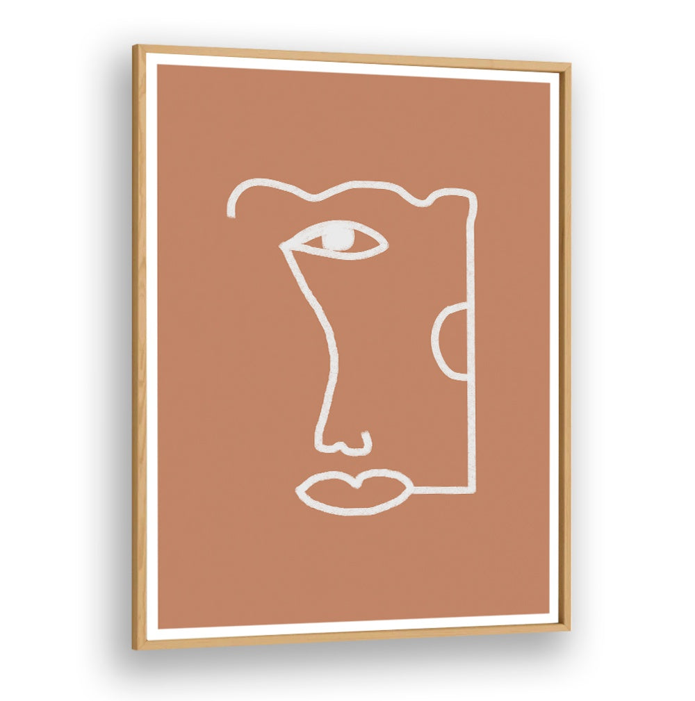 ABSTRACT HEAD NO2 , LINE ART PAINTINGS