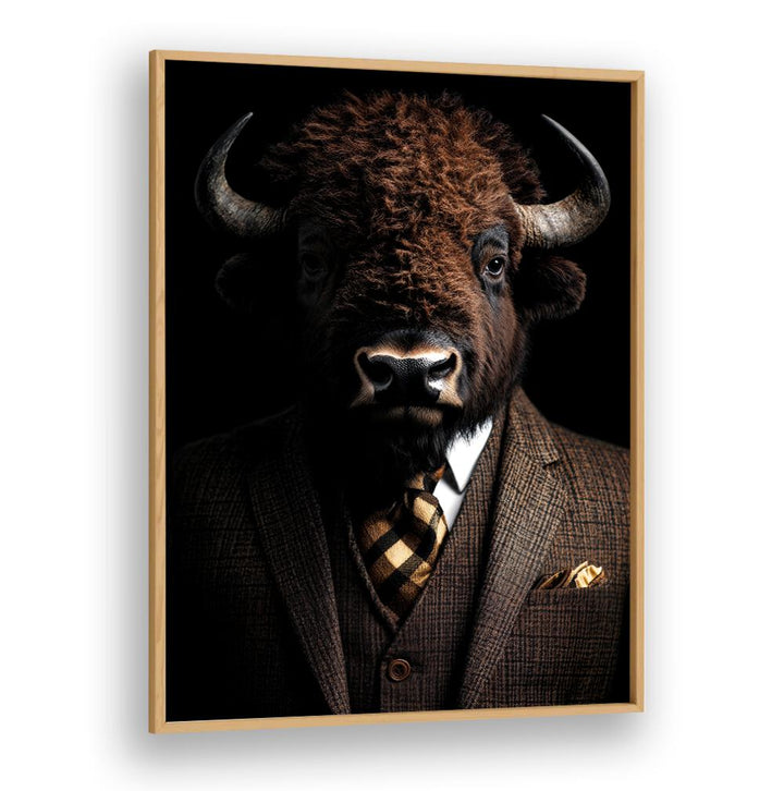 WILD SUITS - BISON , ANIMAL PAINTINGS