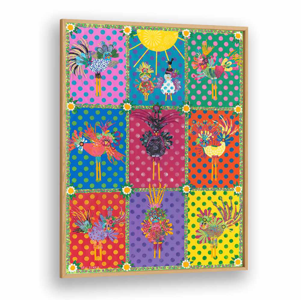 Vibrant BIRDS, KIDS ROOM PAINTINGS bring playful charm to any child's room decor, inspiring imagination and joy.