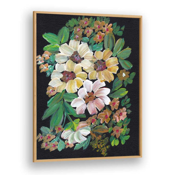 PAINTED FLOWERS , FLORAL FLOWER PAINTINGS