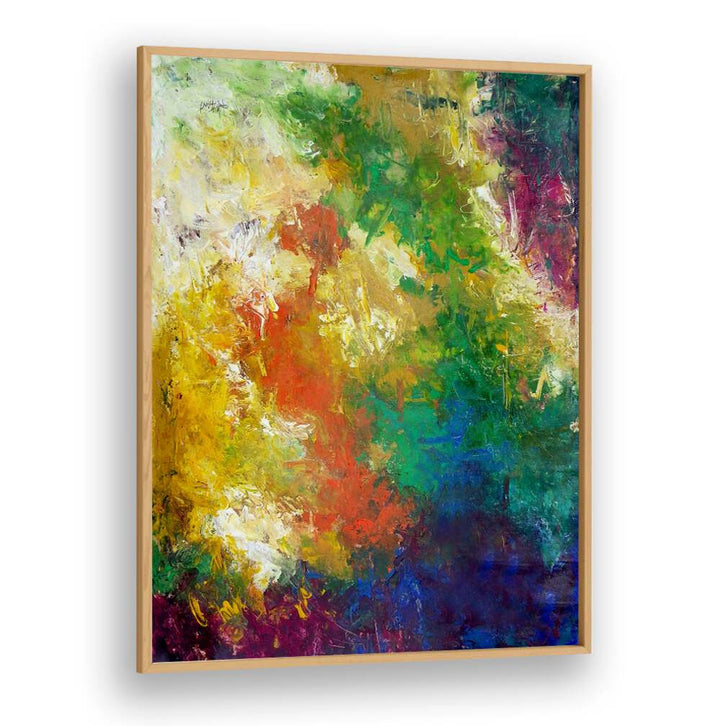 Vibrant ABSTRACTION DESIGN IX, ABSTRACT PAINTINGS adds captivating energy to any living space, enhancing your decor.