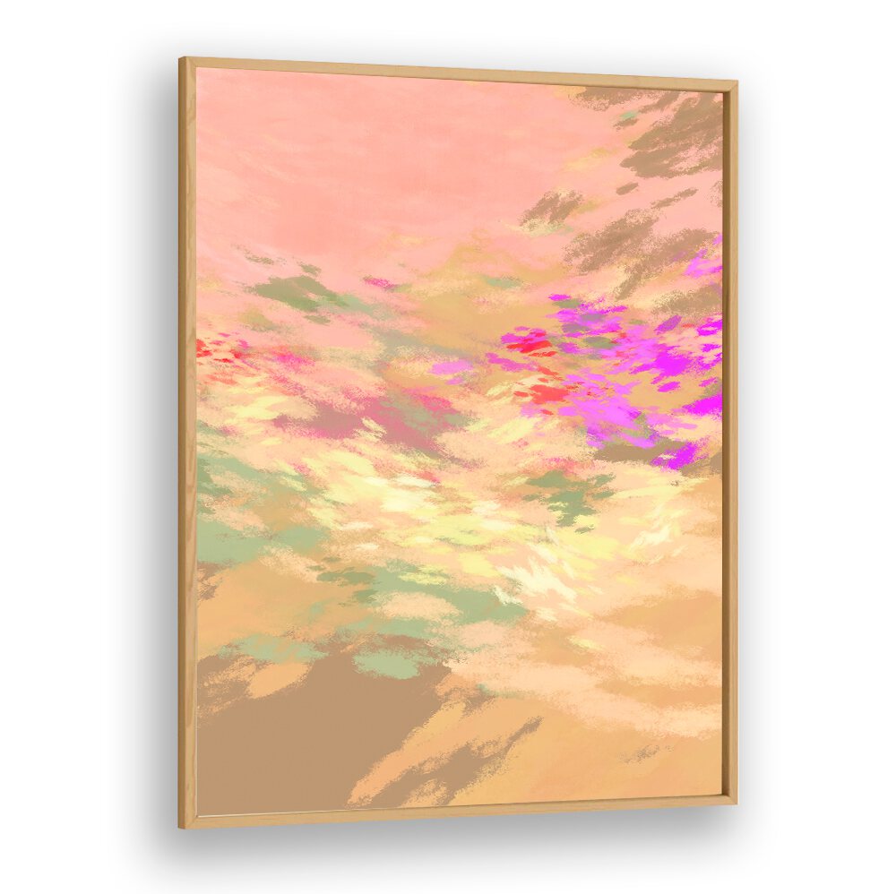 Relax with LAZY SUMMER DAYS VII, ABSTRACT PAINTINGS, capturing tranquil moments and summer vibes for your decor.
