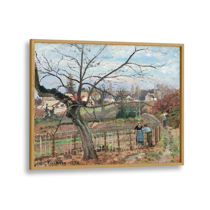 THE FENCE (1872)  , VINTAGE PAINTINGS