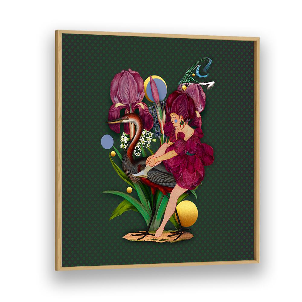 Colorful portrayal of a whimsical scene in ENCHANTED FOREST X, PORTRAITS, blending nature and artistry beautifully.