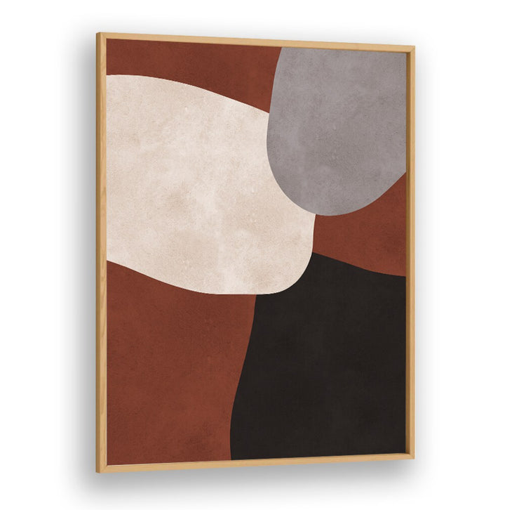 Bold shapes and colors in the EXPRESSIONIST V, ABSTRACT PAINTINGS create vibrant art for any space.
