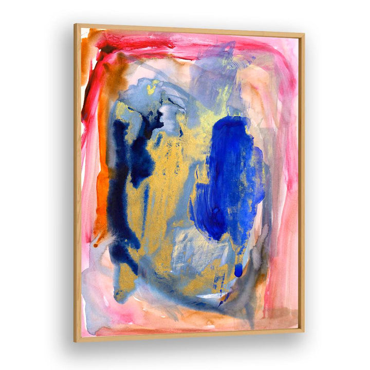 Vibrant PASSION I, ABSTRACT PAINTINGS showcase bold colors and unique textures, perfect for modern decor.