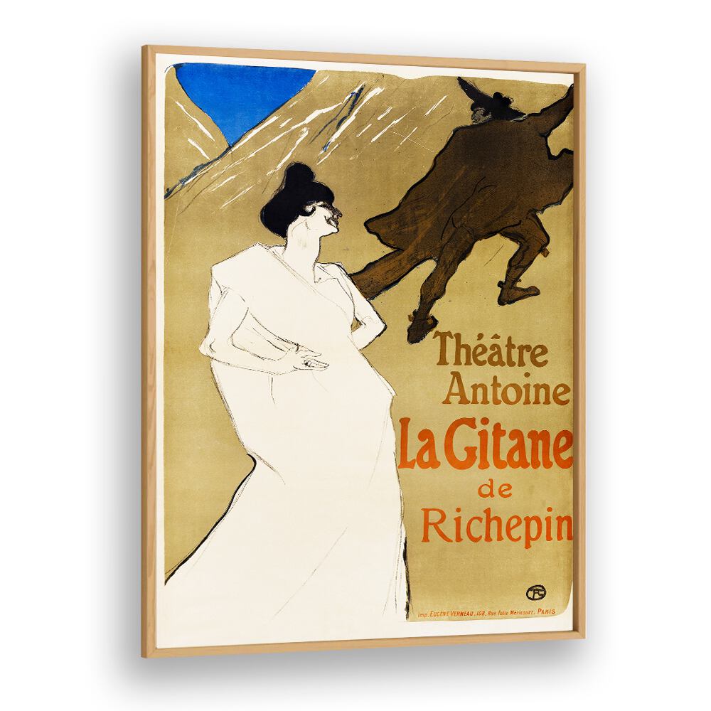 LA GITANE (1899)  , VINTAGE PAINTINGS