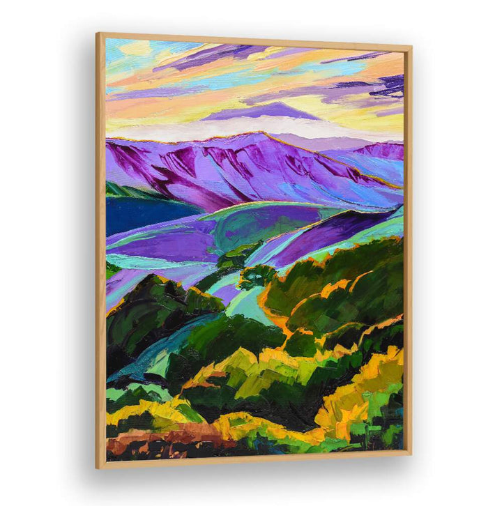 PURPLE MOUNTANS MAJESTY , LANDSCAPE PAINTINGS
