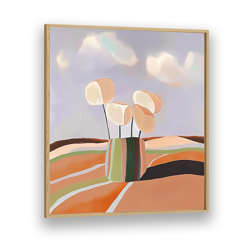 Stylish FLOWER POT ABSTRACT III, perfect for modern decor and showcasing your favorite plants beautifully.