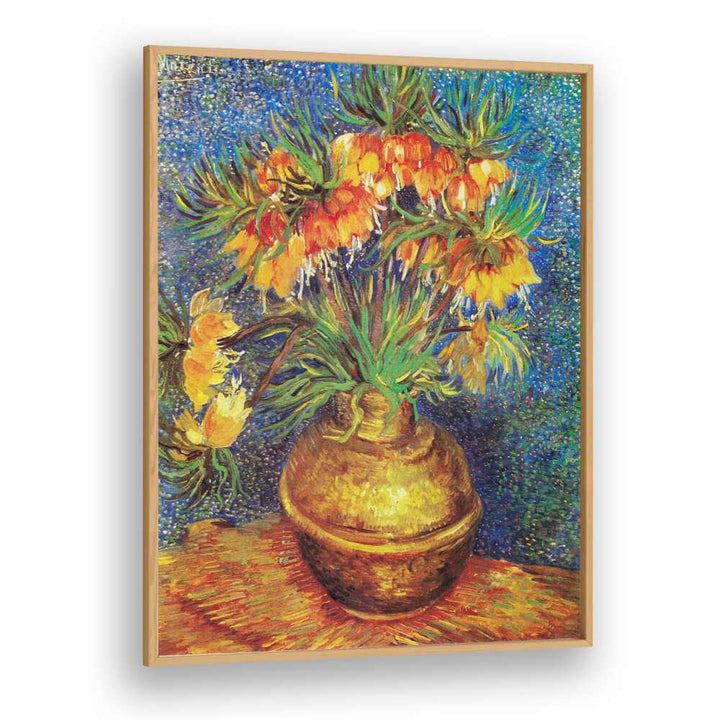 VINCENT VAN GOGH'S IMPERIAL FRITILLARIES IN A COPPER VASE (1887),  VINTAGE PAINTINGS