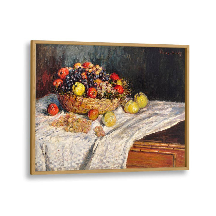 APPLES AND GRAPES (1879–1880) , VINTAGE PAINTINGS