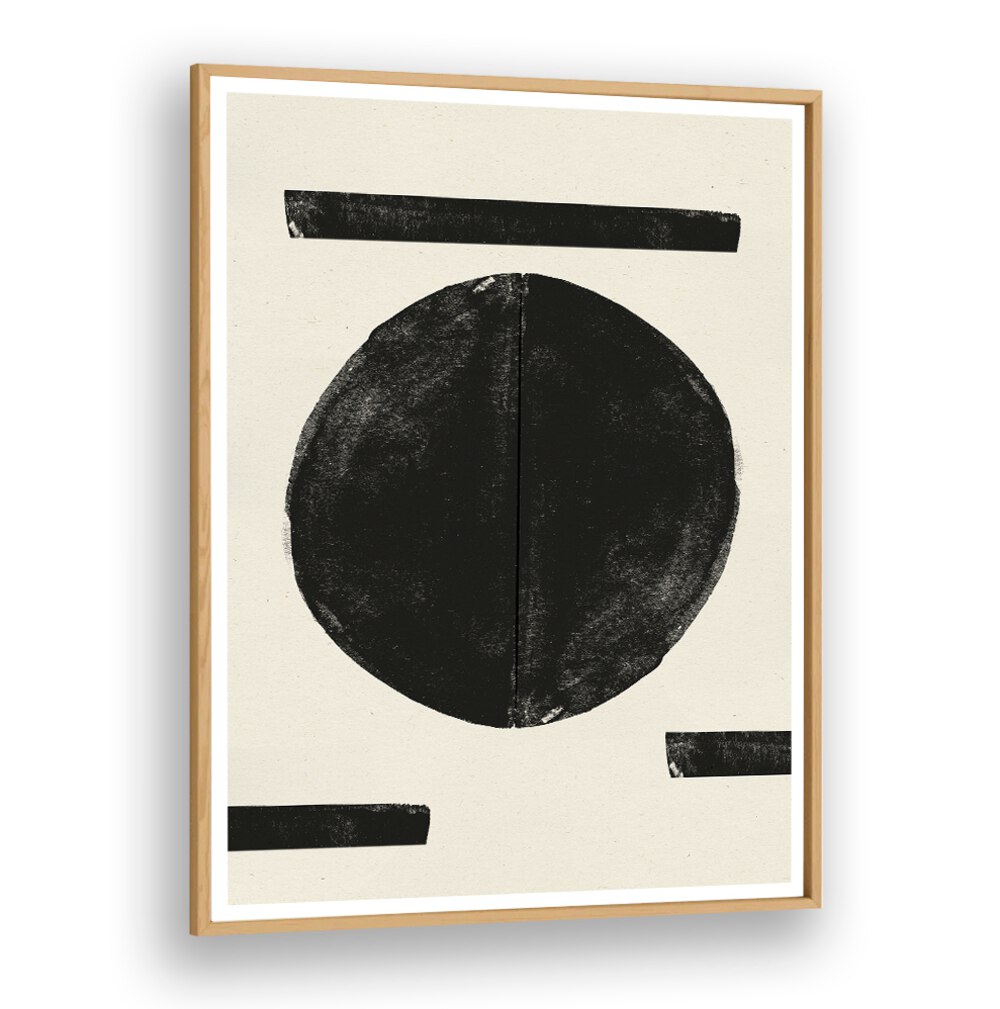 Stylish ZEN NR4 Geometric Art Prints featuring bold shapes, perfect for modern home or office decor.