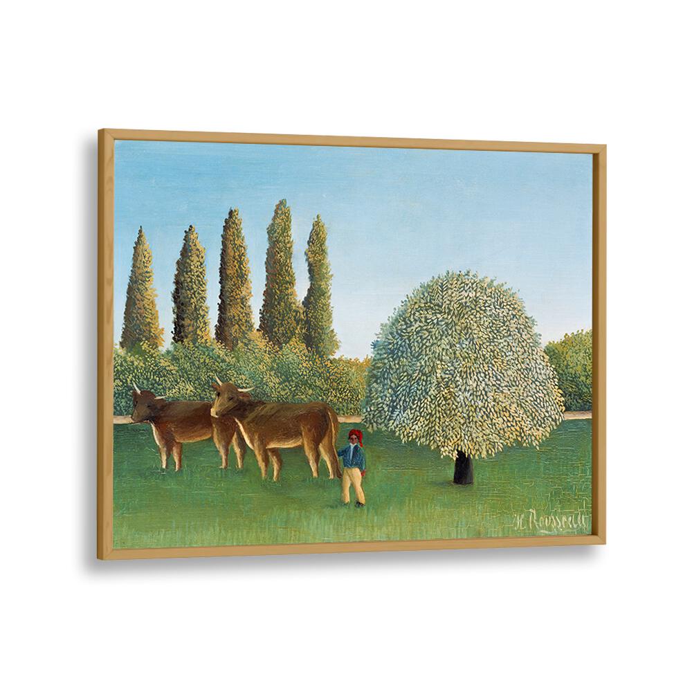 MEADOWLAND : THE PASTURE (1910) , VINTAGE PAINTINGS