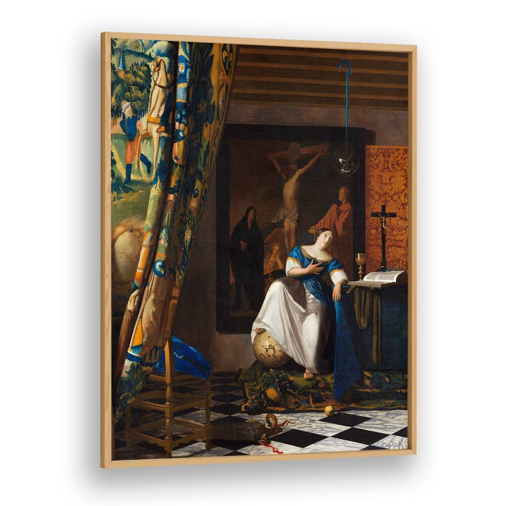 ALLEGORY OF THE CATHOLIC FAITH  , VINTAGE PAINTINGS