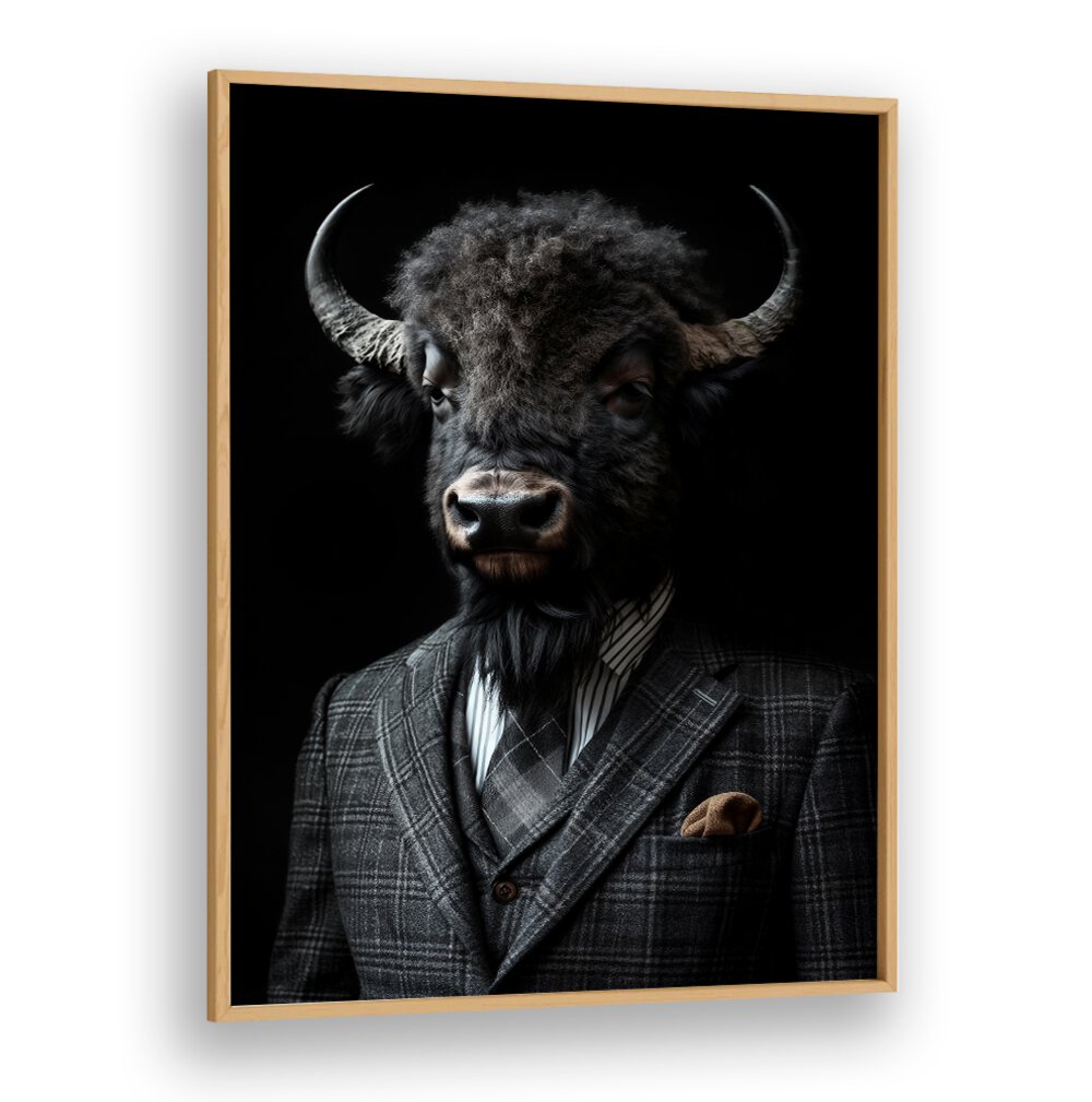 WILD SUITS - BUFFALO , ANIMAL PAINTINGS