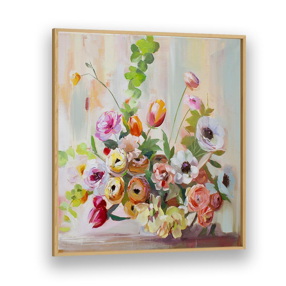 Vibrant RANUNCULUS, FLORAL FLOWER PAINTINGS perfect for enhancing your space with contemporary elegance and beauty.