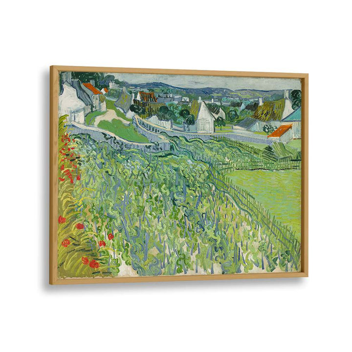 VINCENT VAN GOGH'S VINEYARDS AT AUVERS (1890) ,  VINTAGE PAINTINGS