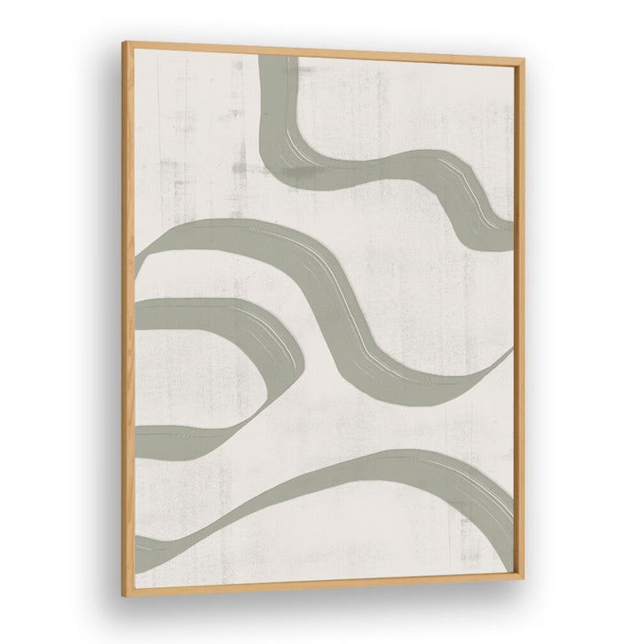 GREEN WAVES NO.2 , ABSTRACT PAINTINGS