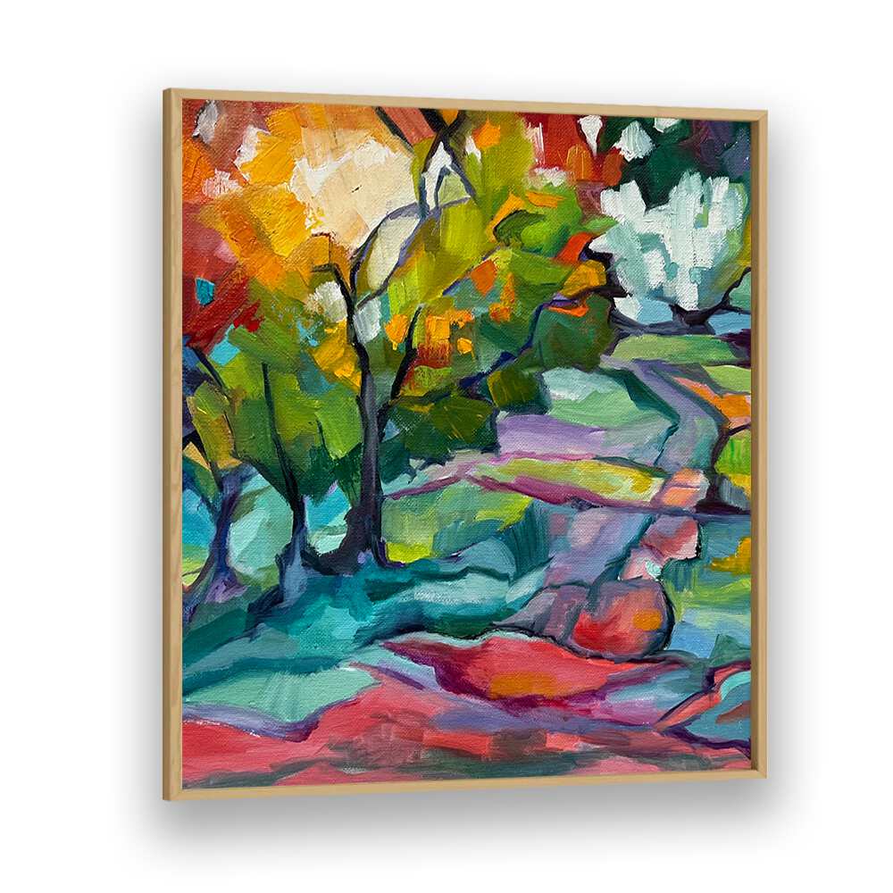 COLOURFUL PATH , LANDSCAPE PAINTINGS