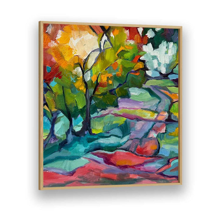 COLOURFUL PATH , LANDSCAPE PAINTINGS