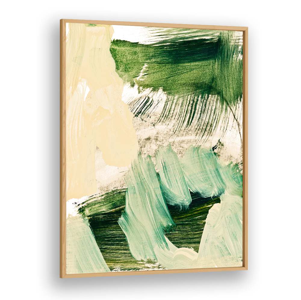 Transform your space with this stunning MINIMALIST PAINTING, ABSTRACT PAINTINGS featuring elegant green and beige hues.
