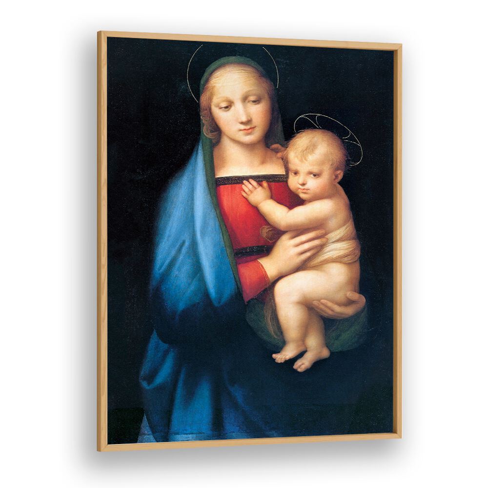 MADONNA DEL GRANDUCA (1505) BY RAPHAEL RAFFAELLO , VINTAGE PAINTINGS