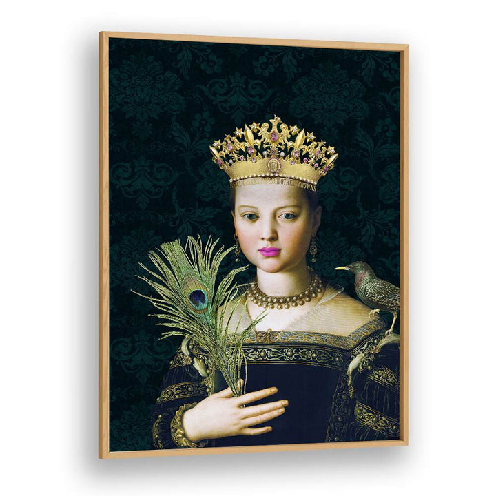 QUEEN CROWN , PORTRAITS & FIGURATIVE ILLUSTRATIONS