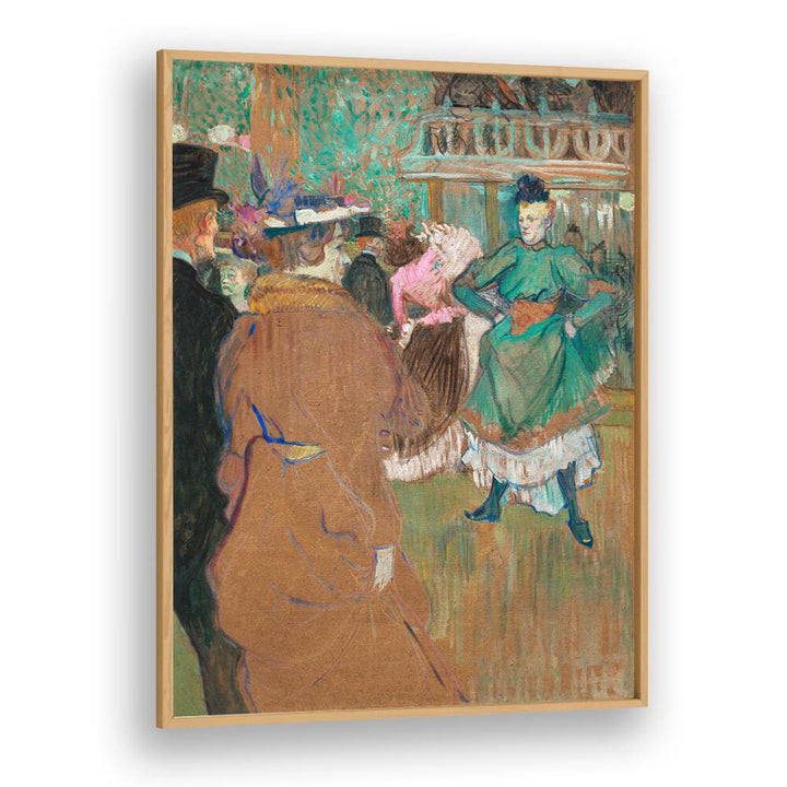 QUADRILLE AT THE MOULIN ROUGE (1892) , VINTAGE PAINTINGS