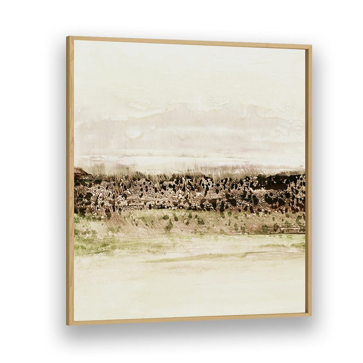 Elegant GREEN HORIZON, ABSTRACT PAINTINGS showcase serene beauty, perfect for enhancing any home or workspace.