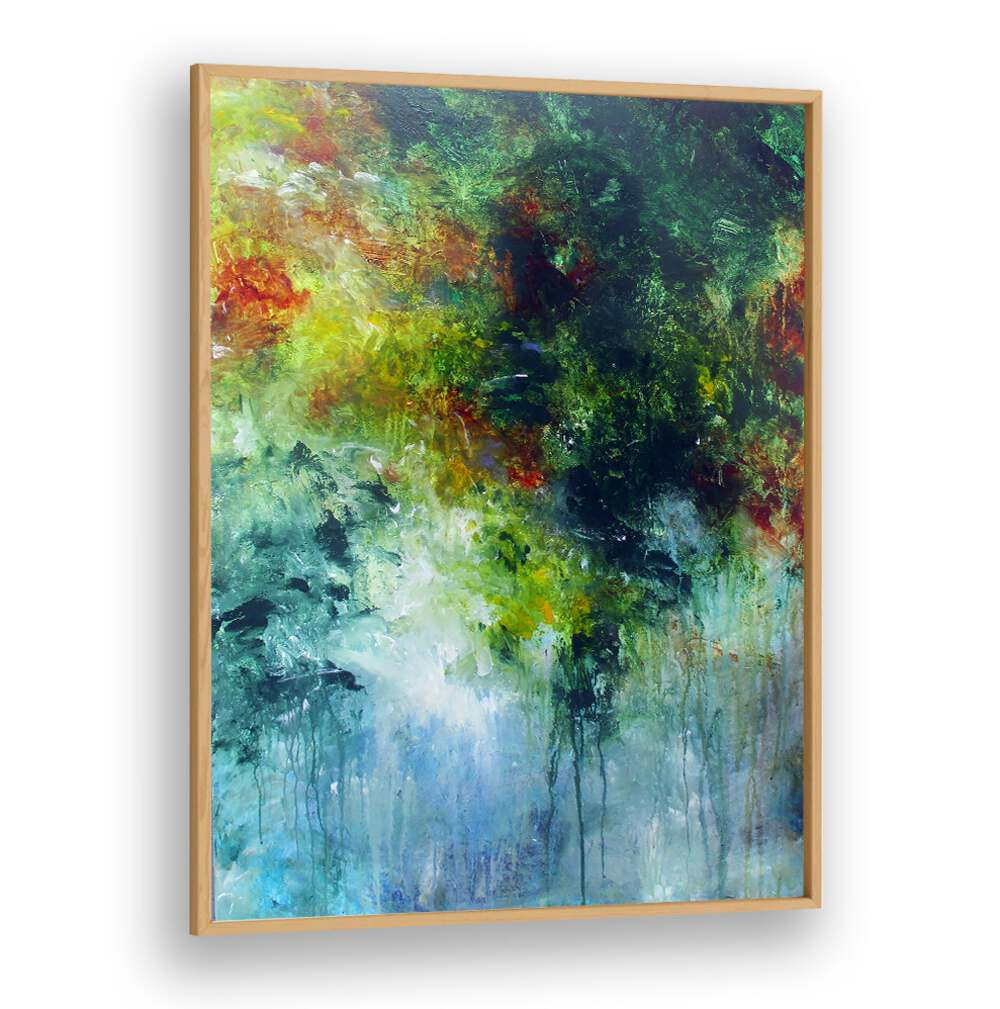 Colorful ABSTRACT DESIGN XV, ABSTRACT PAINTINGS blend modern aesthetics to transform your space with sophistication.