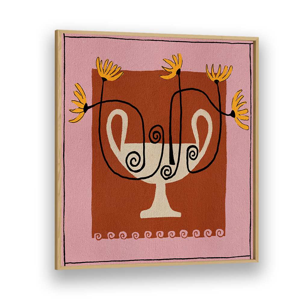 Elegant OUT OF VASE BLOOMS XII, FASHION POSTERS featuring a unique floral design, perfect for modern home décor.