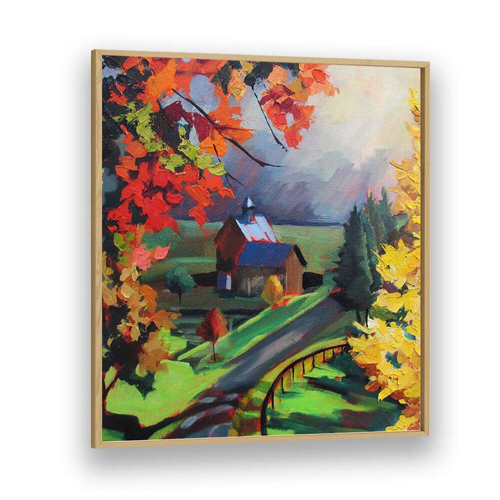 BORROWED LIGHT I , LANDSCAPE PAINTINGS