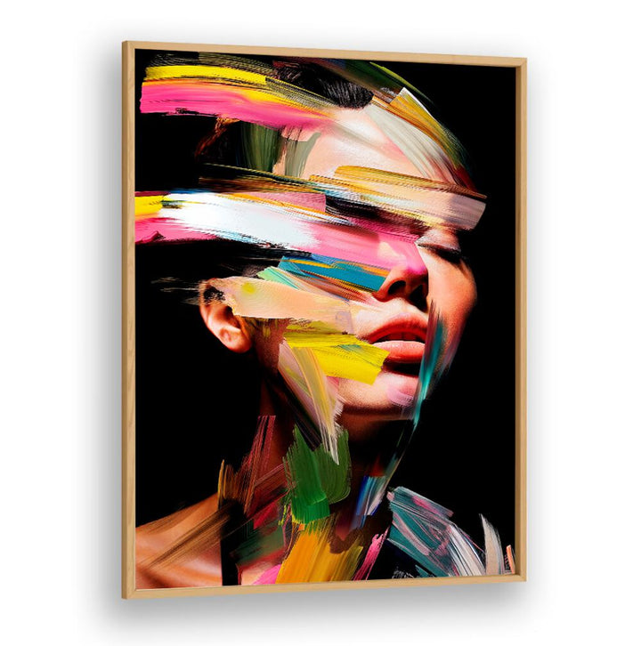 FACELESS VIII , ABSTRACT PAINTINGS