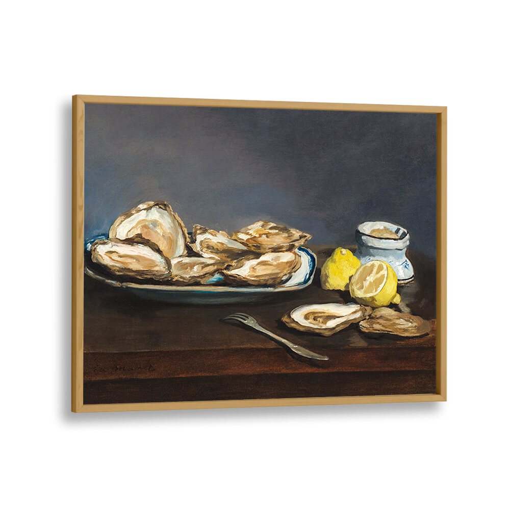 OYSTERS (1862) BY EDOUARD MANET , VINTAGE PAINTINGS