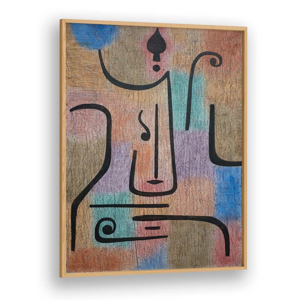 KLEE ERZENGEL BY PAUL KLEE, PAUL KLEE PAINTINGS, ARTWORKS BY PAUL KLEE