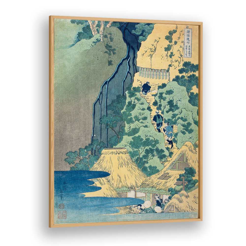 ORIGINAL FROM THE LOS ANGELES COUNTY MUSEUM OF ART BY KATSUSHIKA HOKUSAI, JAPANESE PAINTINGS