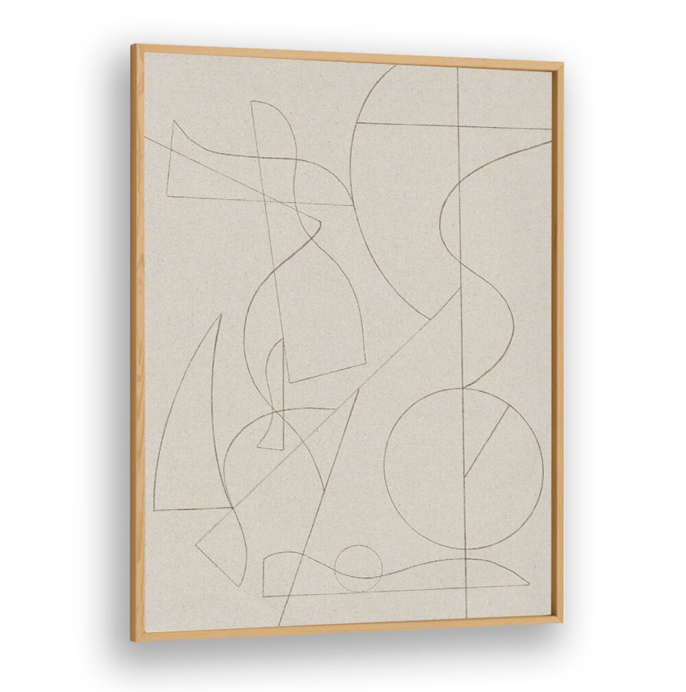 Transform your space with FOUNDED, ABSTRACT PAINTINGS featuring unique shapes and textures for contemporary decor.