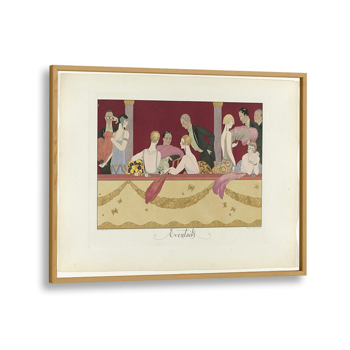 JOIE DE VIVRE LE BONHEUR DU JOUR OU LES GRACES À LA MODE (1924) , VINTAGE PAINTINGS