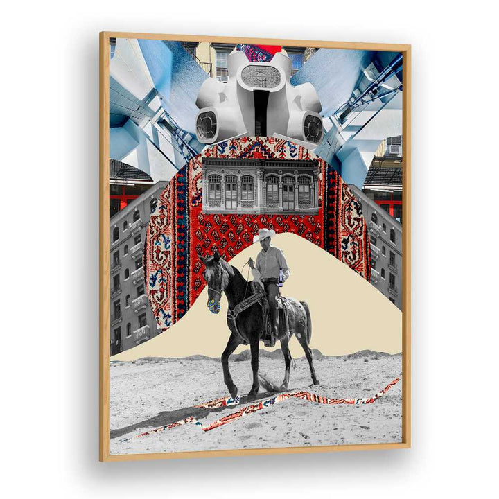 Discover the captivating HORSEMAN, SURREAL ART PRINTS, blending equestrian elegance with imaginative design.