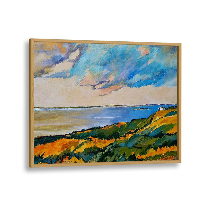 BAY IN CAPE COD , BEACH PAINTINGS