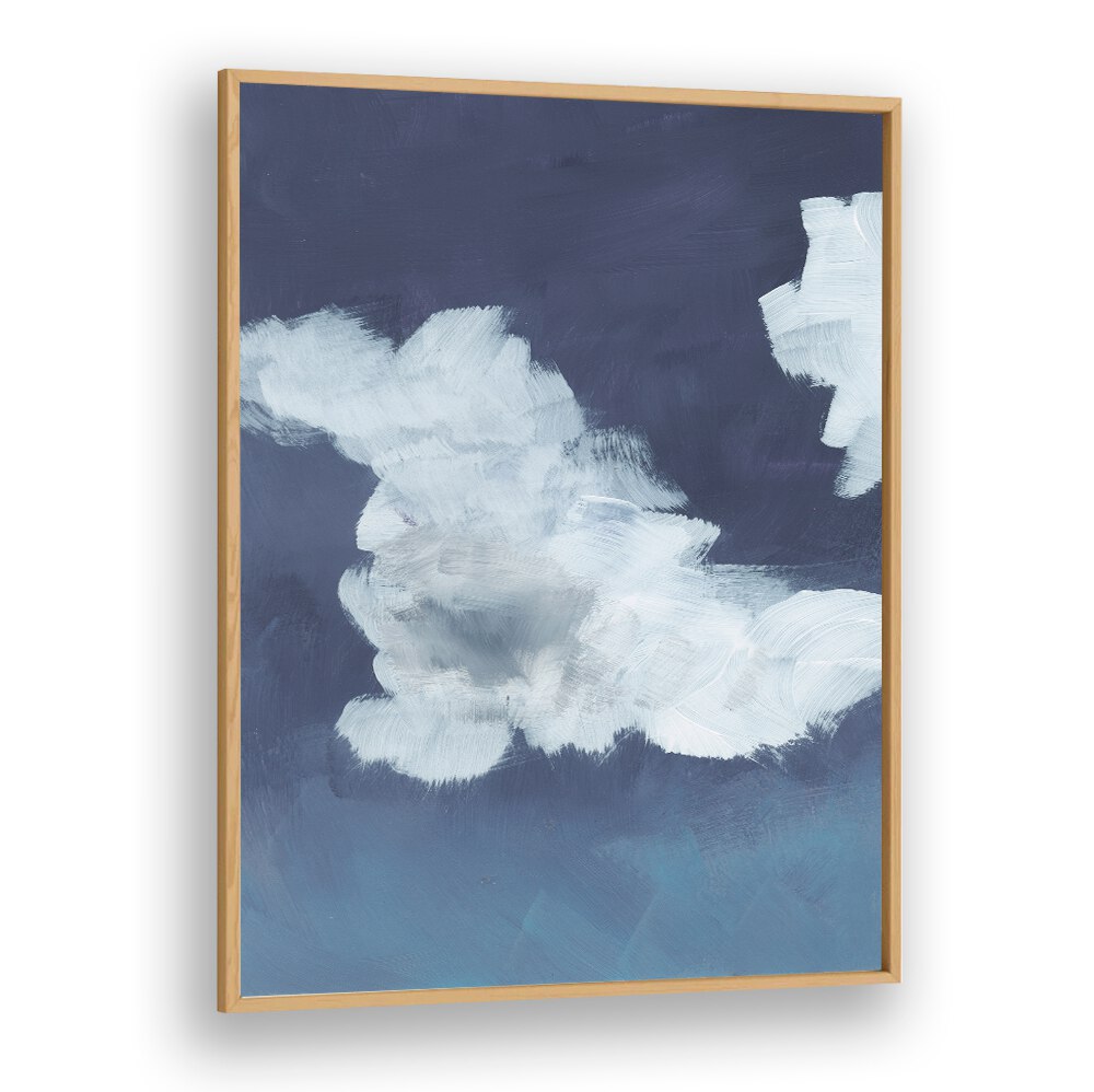 MYSTIC INDIGO CLOUDS III , ABSTRACT ART , ABSTRACT PAINTINGS